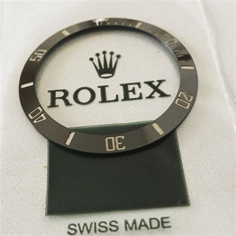 new rolex submariner bezel cover|genuine rolex submariner bezel insert.